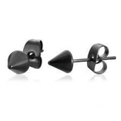 Black earplugs 1pc.