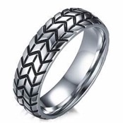 Steel ring for man